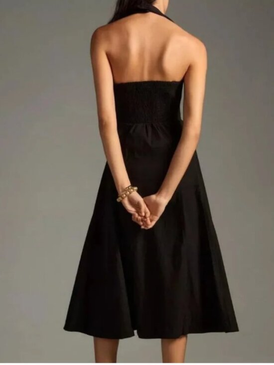 anthropologie zip front corset dress Zip-Front Corset Dress